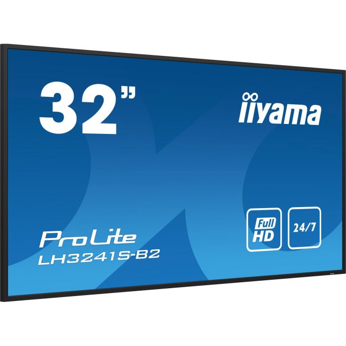 iiyama LH3241S-B2 Monitor Profesional 31.5" IPS Full HD, 3xHDMI, USB, Diseñado para Kiosco 24/7, Negro 10