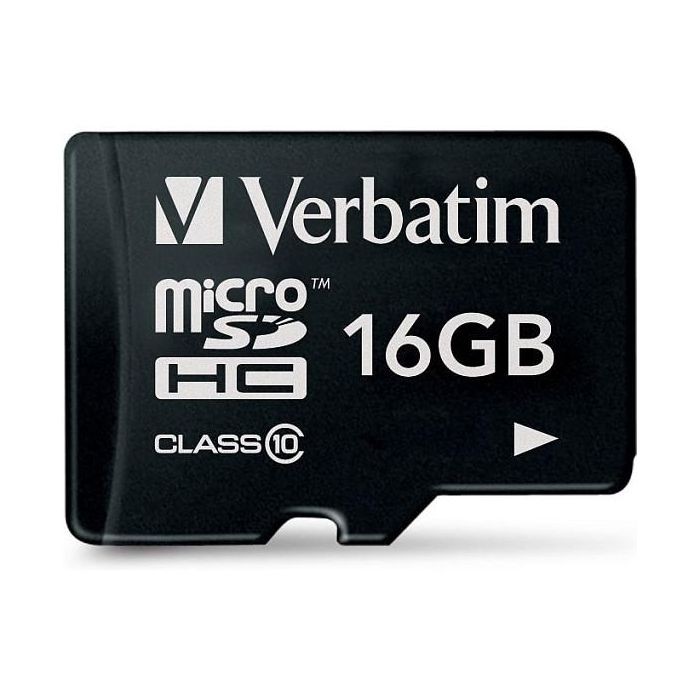 Verbatim Tarjeta Micro SDHC 16GB Clase 10 Verbatim Tarjeta Micro SDHC 16GB Clase 10