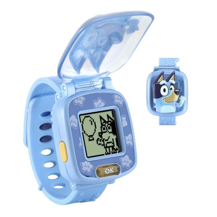 V-Tech Reloj Digital Bluey 80-554622 Interactivo Educativo Con Voz Original Y Juegos 2