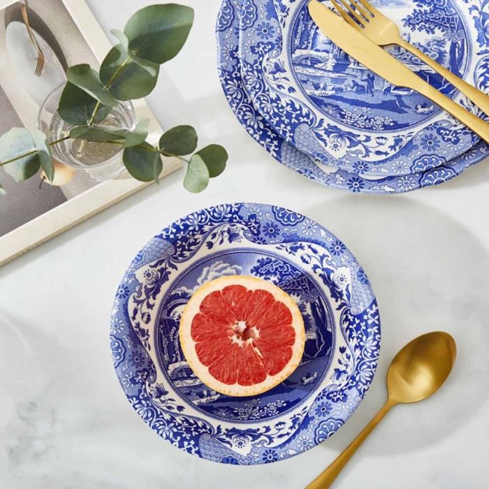 Spode Bol Blue Italian Diámetro 20 cm (4 Unidades) 3 Spode Bol Blue Italian Diámetro 20 cm (4 Unidades) 3