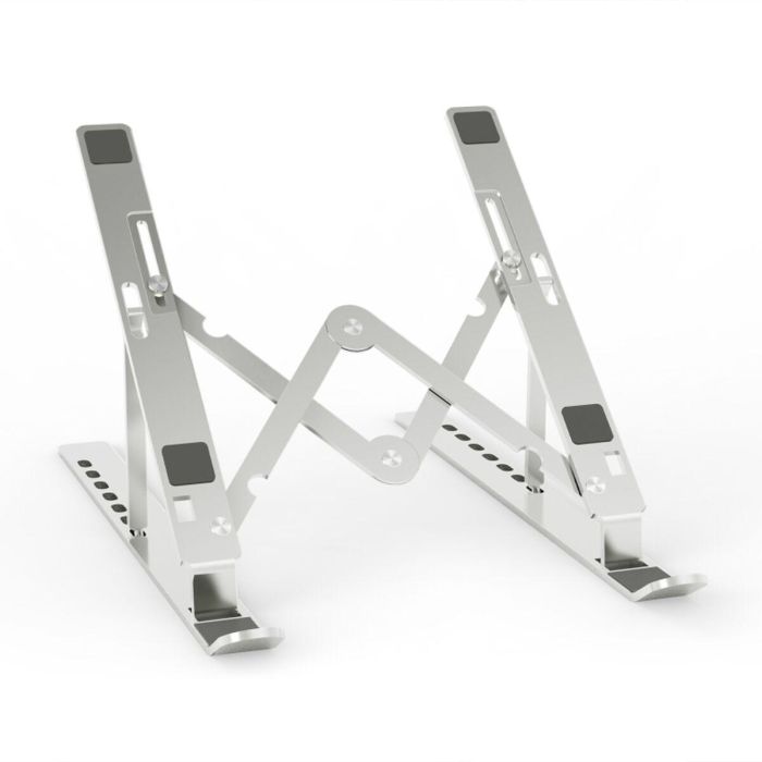 AISENS - SOPORTE DE SOBREMESA AJUSTABLE PARA PORTATIL / TABLET, PLATA