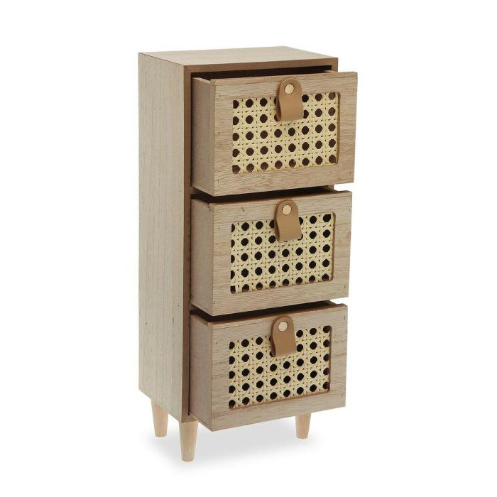 Caja-Joyero Versa Marrón (10 x 34 x 14 cm) 2 Caja-Joyero Versa Marrón (10 x 34 x 14 cm) 2