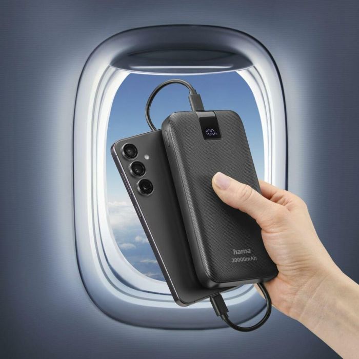 Batería para Portátil Hama 00201719 Antracita 20000 mAh 21 Batería para Portátil Hama 00201719 Antracita 20000 mAh 21