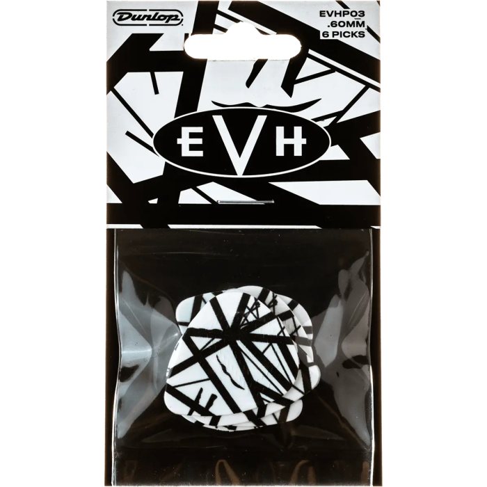Dunlop Púas Signature Evh Vhi - 0,60 Mm Pack 6 2