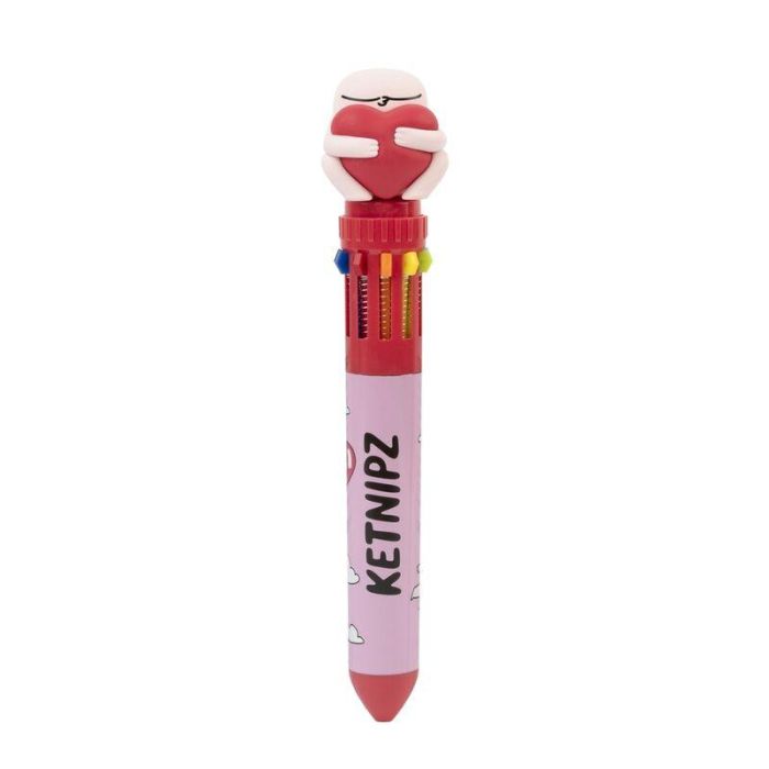 ERIK Bolígrafo 3D Ketnipz 10 colores PVC