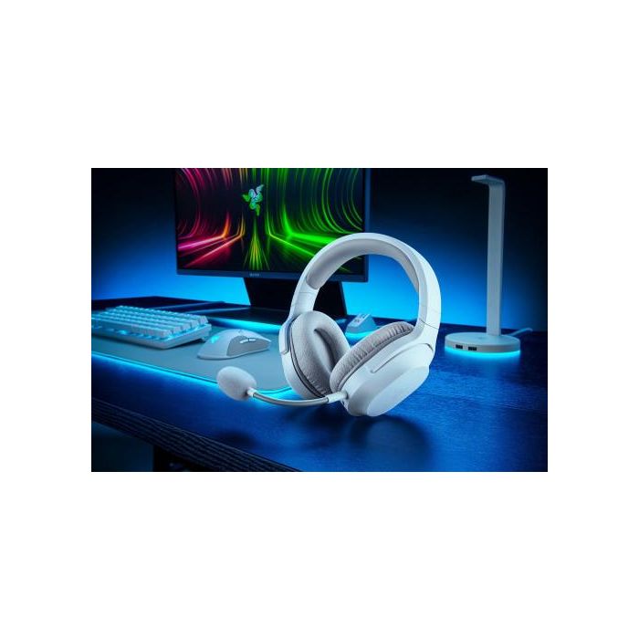 Razer RZ04-04430200-R3M1 Auriculares Inalámbrico y alámbrico Diadema Juego USB Tipo C Bluetooth Blanco 1