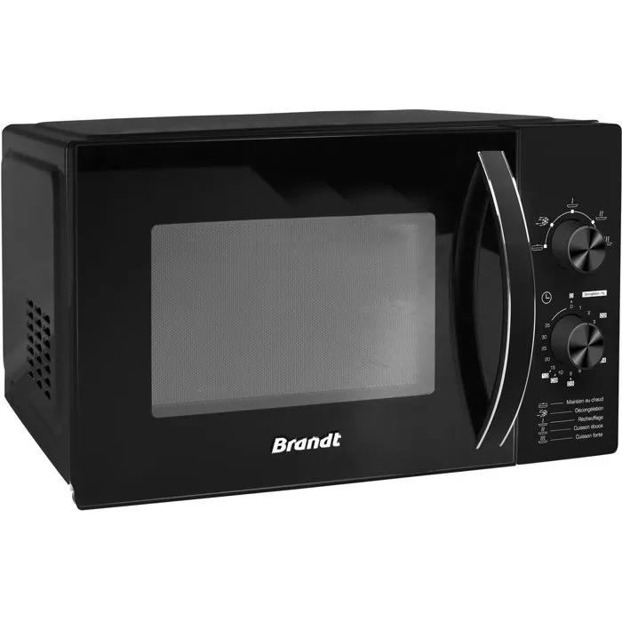 Brandt SM2802B Microondas Negro 28L 900W 1
