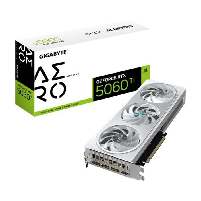 GIGABYTE GeForce RTX 5060 Ti AERO OC 8G NVIDIA GIGABYTE GeForce RTX 5060 Ti AERO OC 8G NVIDIA