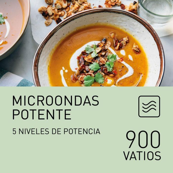 Microondas con Grill Panasonic NNK35NWMEPG Blanco 900 W 24 L 3