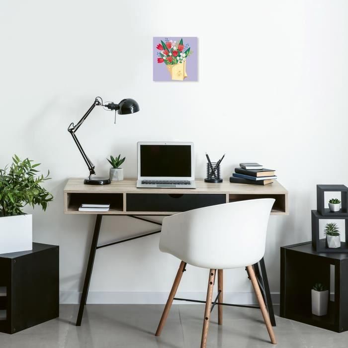 Ravensburger RAV00025518 Pintar por números CreArt Ramo de tulipanes 20x20 cm Adulto 3