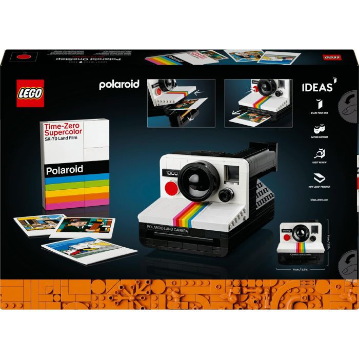 Lego Cámara Polaroid OneStep SX-70 21345 - Modelo Coleccionable para Adultos 5 Lego Cámara Polaroid OneStep SX-70 21345 - Modelo Coleccionable para Adultos 5