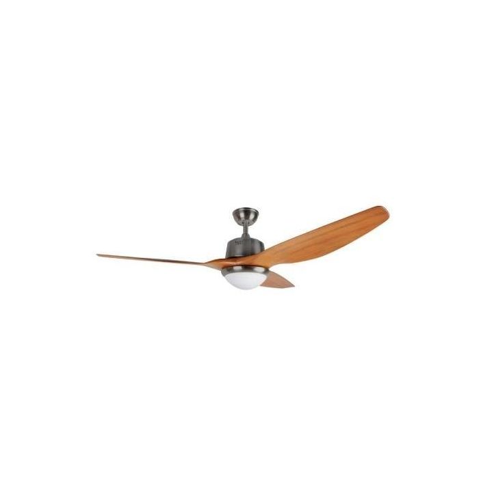 Orbegozo CP 96160 Ventilador de Techo 160cm 85W 3 Aspas Madera Luz LED 18W 3 Velocidades Reversible Silencioso Clase A+ 1
