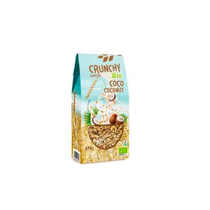 LA GRANA Muesli Crunchy Ecológico de Espelta y Coco 375g
