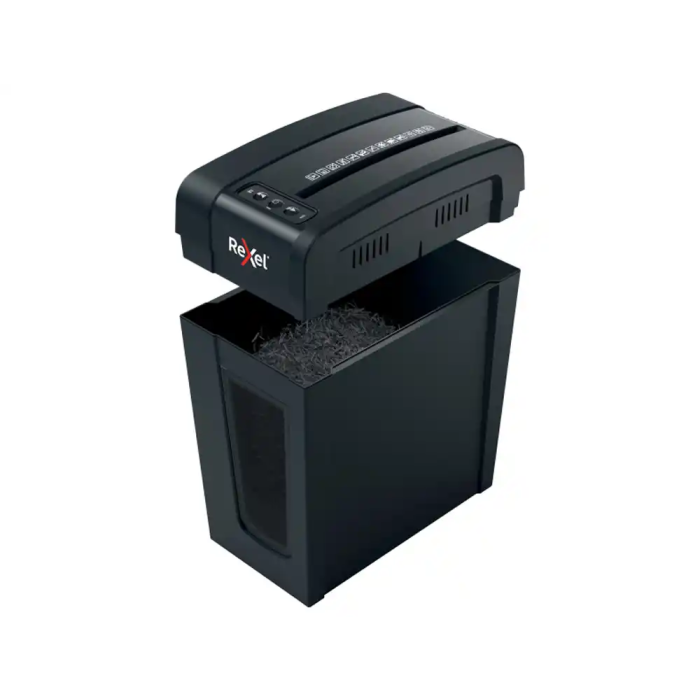 Destructora Rexel Secure X8-Sl Negro (8H Confeti) Nv.Seg.4 - Particula 4X40Mm Dep.14L