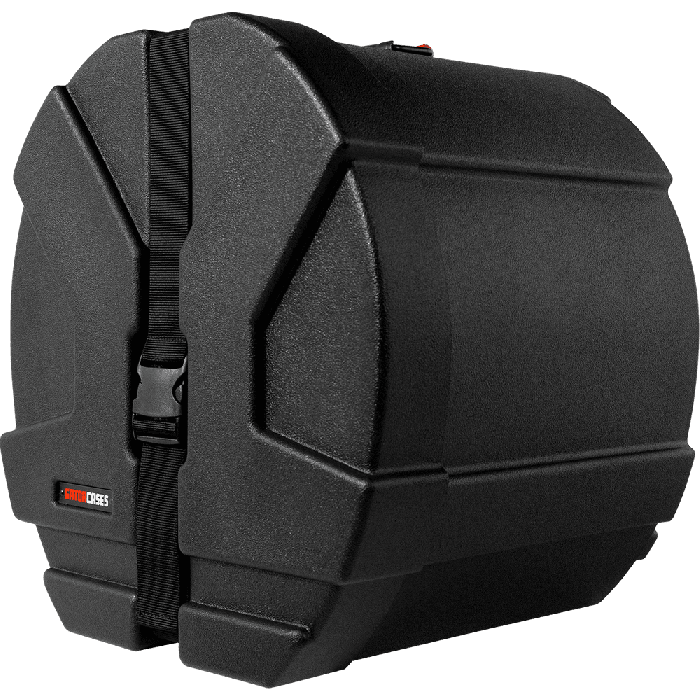 Gator Estuche para Tom Base 16" x 14" GC-1614 con Interior de Terciopelo