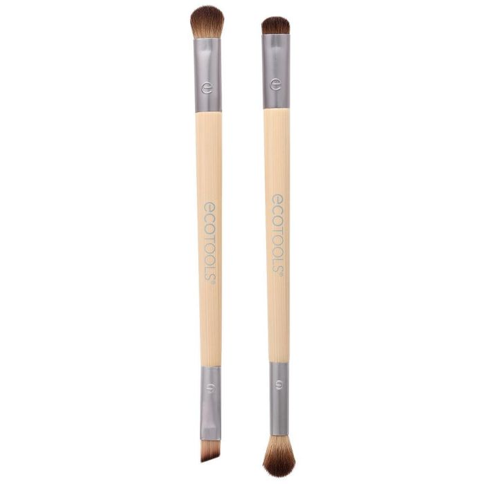 Ecotools EYE ENHANCING DUO Set de Maquillaje con 2 Pinceles para Ojos Cruelty Free y Vegano 1