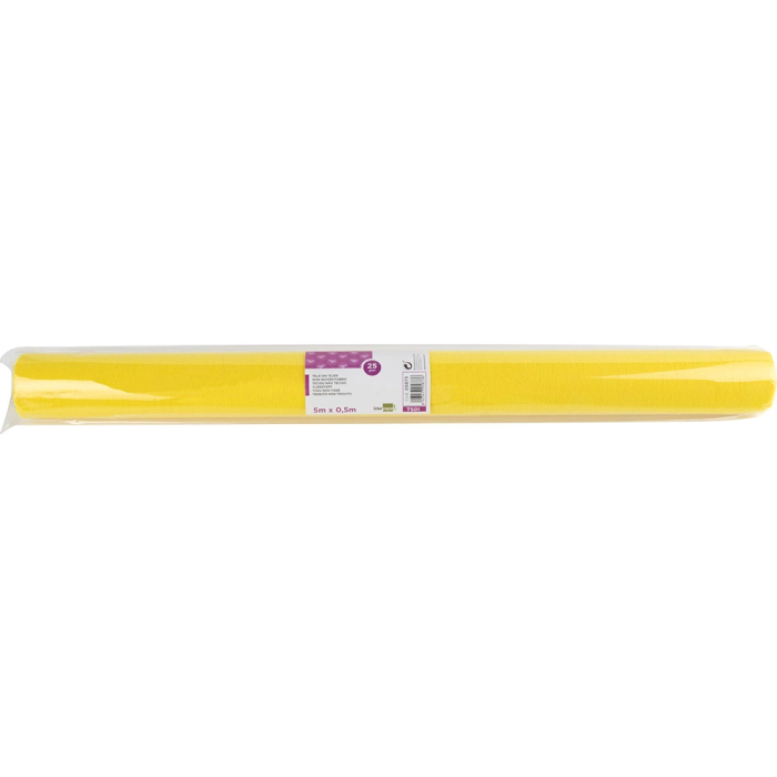 Liderpapel Tejido Sin Tejer Terileno 25 g/m2 Rollo 0,5 x 5 mt Amarillo 1