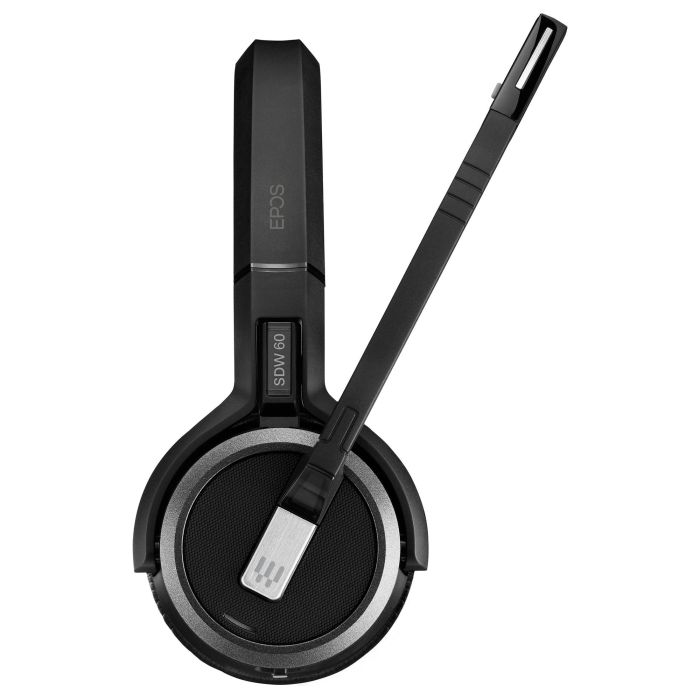 EPOS Auriculares Inalámbricos Binaurales Impact SDW 60 HS para Oficina y Centro de Llamadas, Negro 1