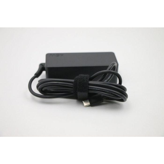 Lenovo 45W power adapter with 3-prong design, compatible with Lenovo devices, supports multiple voltage levels (20V, 15V, 9V, 5V). 3 Lenovo 45W power adapter with 3-prong design, compatible with Lenovo devices, supports multiple voltage levels (20V, 15V, 9V, 5V). 3