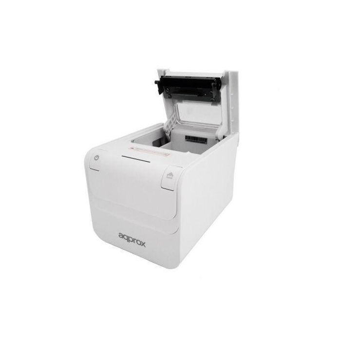 Impresora de Tickets Approx appPOS80AMUSEWH/ Térmica/ Ancho papel 80mm/ USB-RS232-Ethernet/ Blanca 2