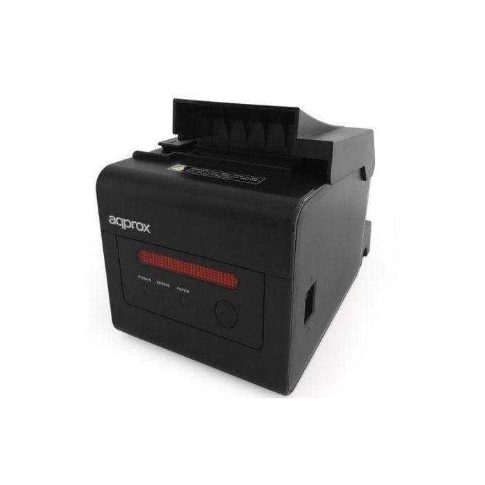 Impresora de Tickets Approx appPOS80WIFI+LAN/ Térmica/ Ancho papel 58 y 80mm/ USB-WiFi-LAN-RS232-RJ11/ Negra 1