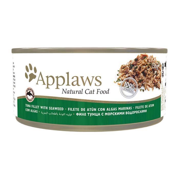 Applaws Cat lata atun con algas 24x156gr Applaws Cat lata atun con algas 24x156gr