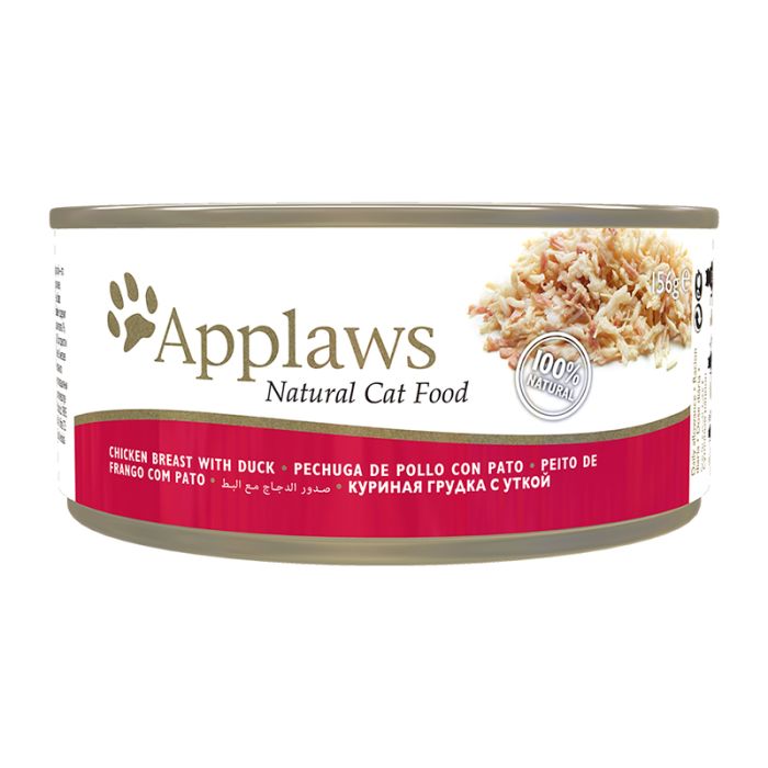 Applaws Cat lata pollo y pato 24x156gr Applaws Cat lata pollo y pato 24x156gr