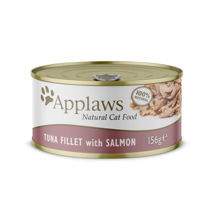 Applaws Cat Lata Filete Atun Salmon En Caldo 24x156 gr Applaws Cat Lata Filete Atun Salmon En Caldo 24x156 gr