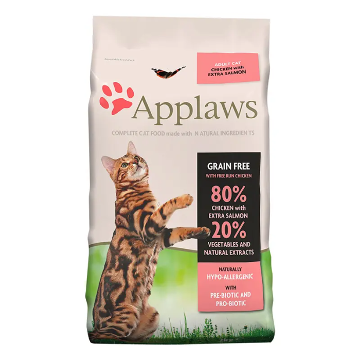 Applaws Cat Dry Adulto Pollo Y Salmon 2 kg
