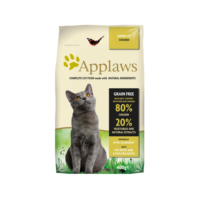 Applaws Cat Dry Senior Pollo 400 gr