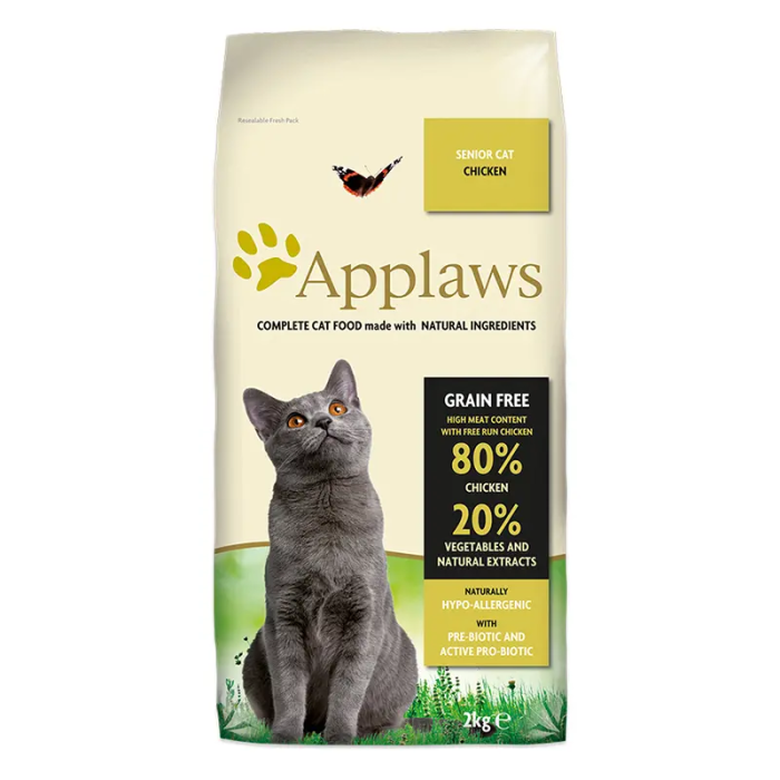 Applaws Cat Dry Senior Pollo 2 kg