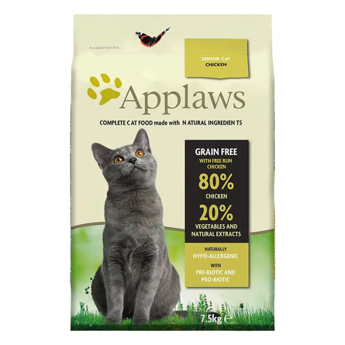 Applaws Cat Dry Senior Pollo 7,5 kg