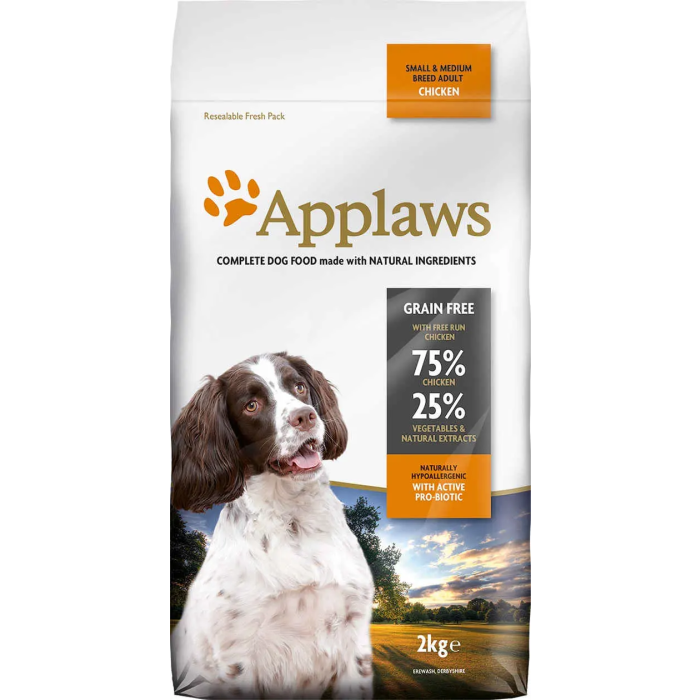 Applaws Dog Dry Adulto Razas Pequeñas Y Medianas Pollo 2 kg