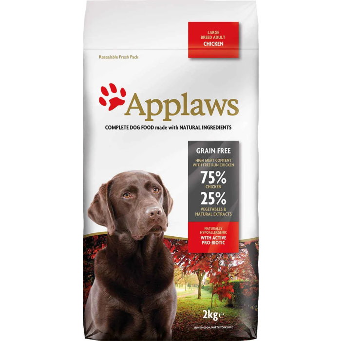Applaws Dog Dry Adulto Razas Grandes Pollo 2 kg