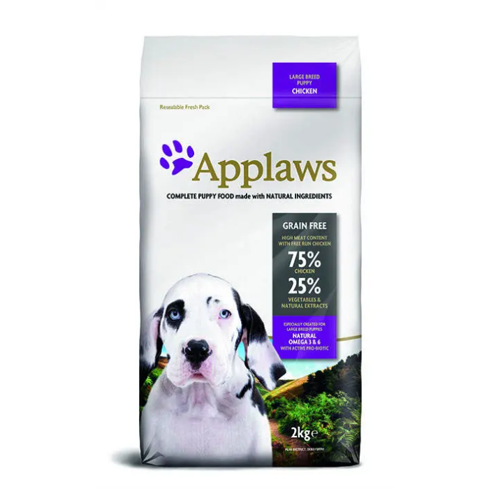 Applaws Dog Dry Puppy Razas Grandes Pollo 2 kg