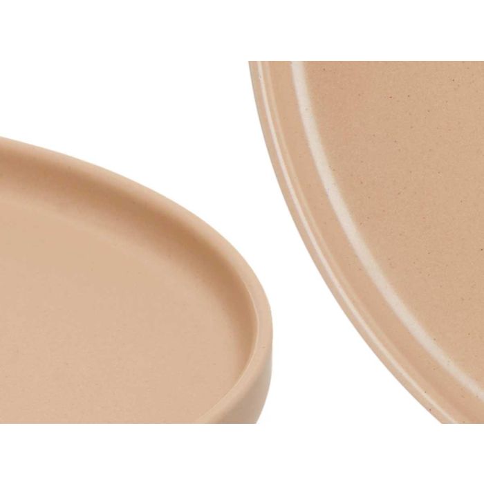 Plato Llano Grande Gres Beige 26,5Cm Vessia (24 Unidades) 3 Plato Llano Grande Gres Beige 26,5Cm Vessia (24 Unidades) 3