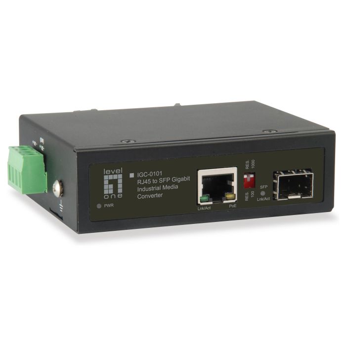 Level One IGC-0101 Conversor 10/100/1000T a 1000SX SFP 0 Level One IGC-0101 Conversor 10/100/1000T a 1000SX SFP 0