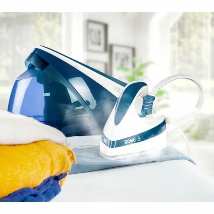 Domo DO1022S Plancha de Vapor con 160 g/min, 7.5 Bar de Presión, Jet de Vapor 450G, Tanque de 1.8L y Suela de Cerámica 1 Domo DO1022S Plancha de Vapor con 160 g/min, 7.5 Bar de Presión, Jet de Vapor 450G, Tanque de 1.8L y Suela de Cerámica 1