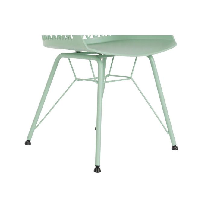 Silla Scandi DKD Home Decor Verde 57 x 80.5 x 57 cm 4