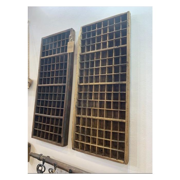 Panel Decorativo Antique DKD Home Decor 6 x 81 x 33 cm (2 Unidades) 1