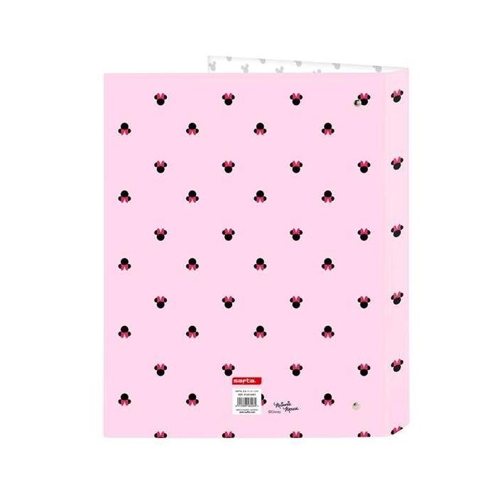Carpeta Carton Folio 4 Anillas Mixtas Safta Minnie Mouse Nalve 1 Carpeta Carton Folio 4 Anillas Mixtas Safta Minnie Mouse Nalve 1