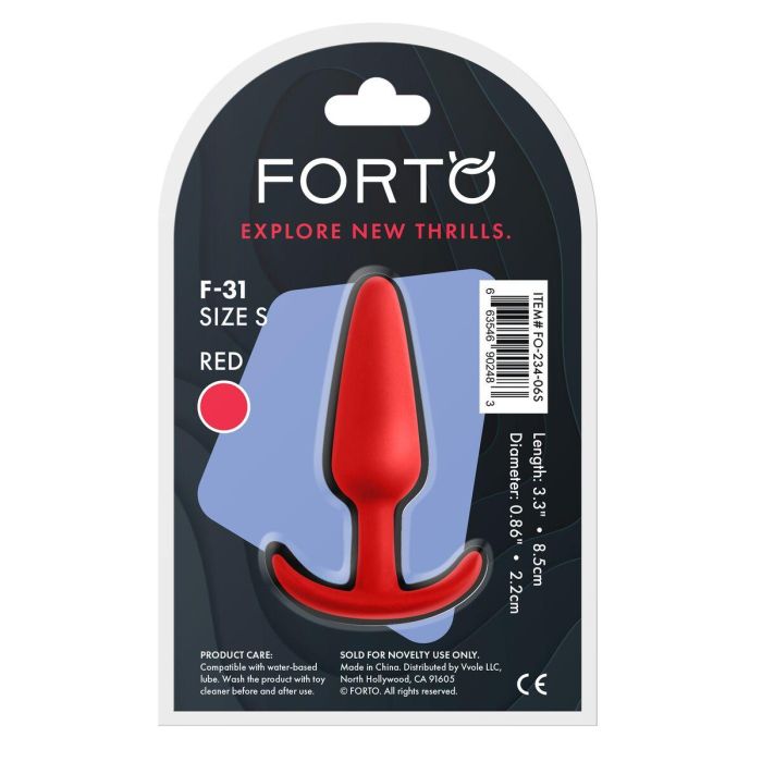 Plug Anal Forto Rojo 2 Plug Anal Forto Rojo 2
