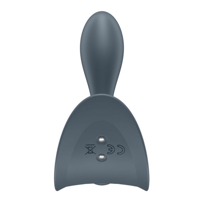 Vibrador Anal Negro Satisfyer Azul Gris 2 Vibrador Anal Negro Satisfyer Azul Gris 2