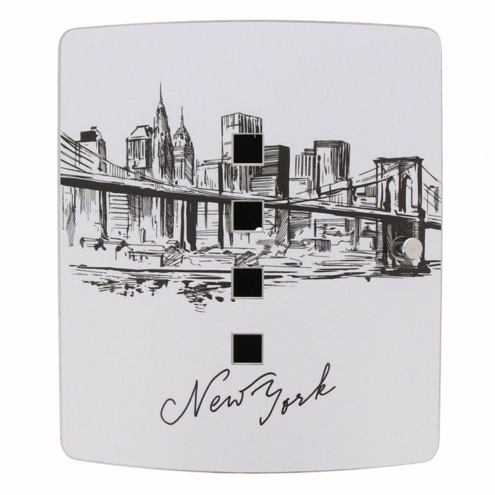 Armario de llaves Burg-Wachter 6204/10 NI SKYLINE NY 10 Llaves 6