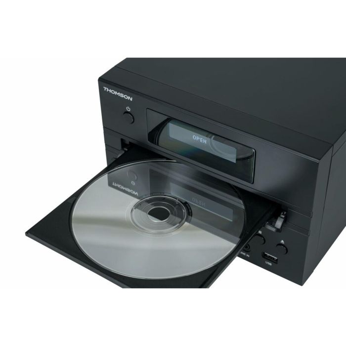 Thomson THO3499550389999 Microcadena Bluetooth, Radio CD MP3 USB DAB, Madera y Negro 6 Thomson THO3499550389999 Microcadena Bluetooth, Radio CD MP3 USB DAB, Madera y Negro 6