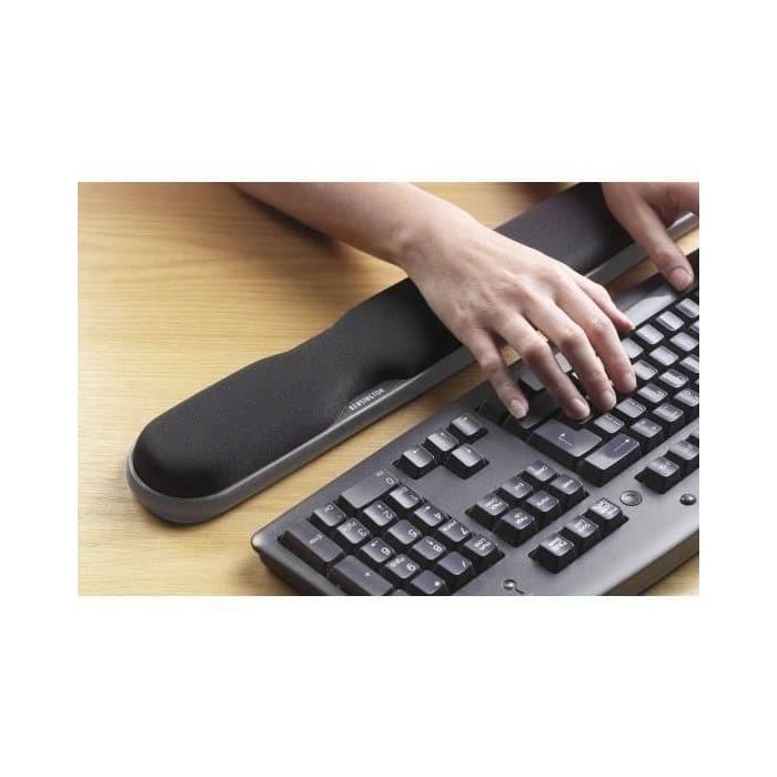 Kensington Reposamuñecas para Teclado con Gel, Altura Ajustable, Negro 2 Kensington Reposamuñecas para Teclado con Gel, Altura Ajustable, Negro 2