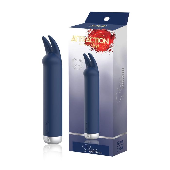 Estimulador de Clítoris Attraction Mai Pleasure Toys Azul 3