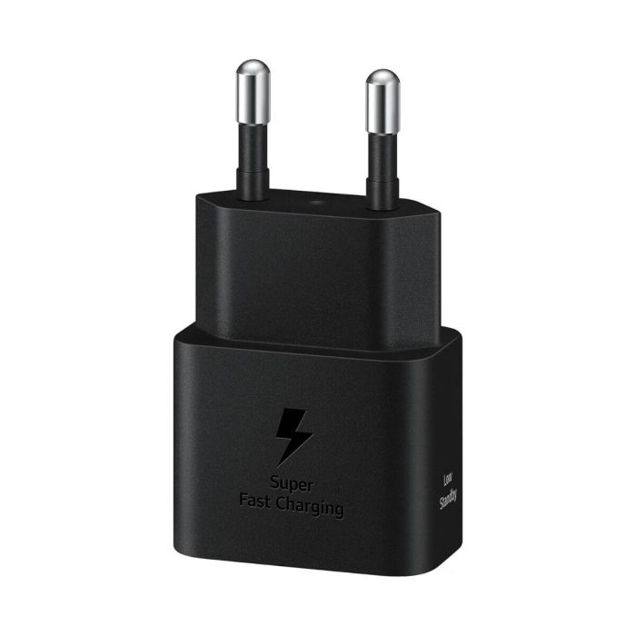 Samsung EP-2510XBEGEU Adaptador de Corriente 25W Super Fast Charging USB Tipo C 1 Puerto para Smartphone Negro 48