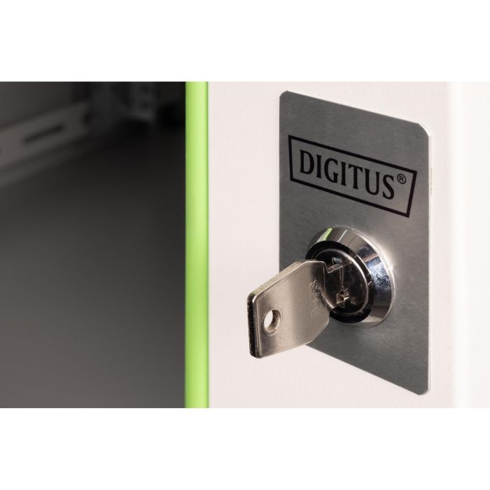 DIGITUS Wandgehäuse Unique 9HE 509x600x600mm grau 8