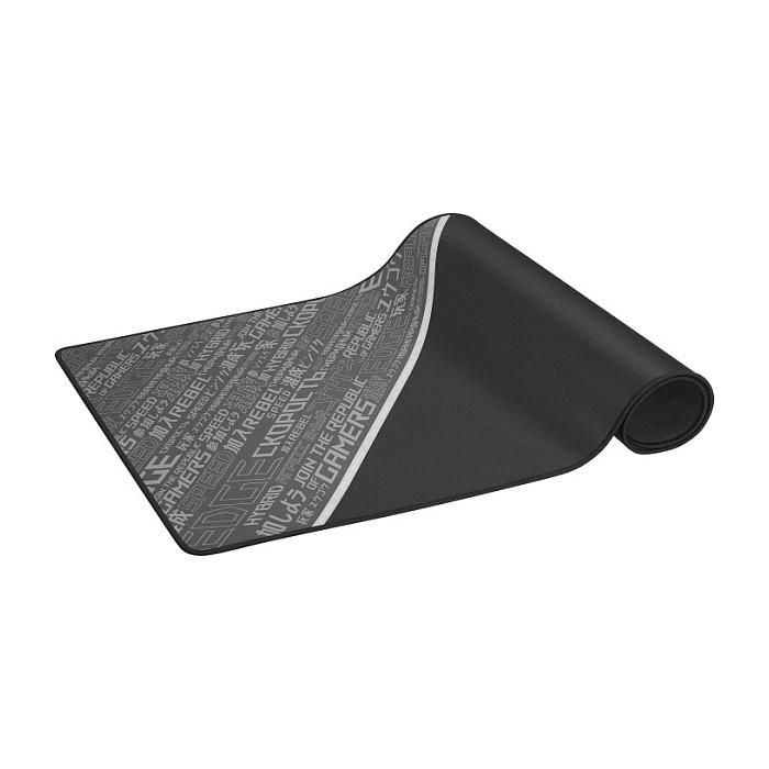 ASUS ROG Sheath BLK LTD Alfombrilla de Ratón para Juegos, Tela Caucho Base Antiderrapante Bordes Rematados Negro Gris Blanco 900x440x3mm 5